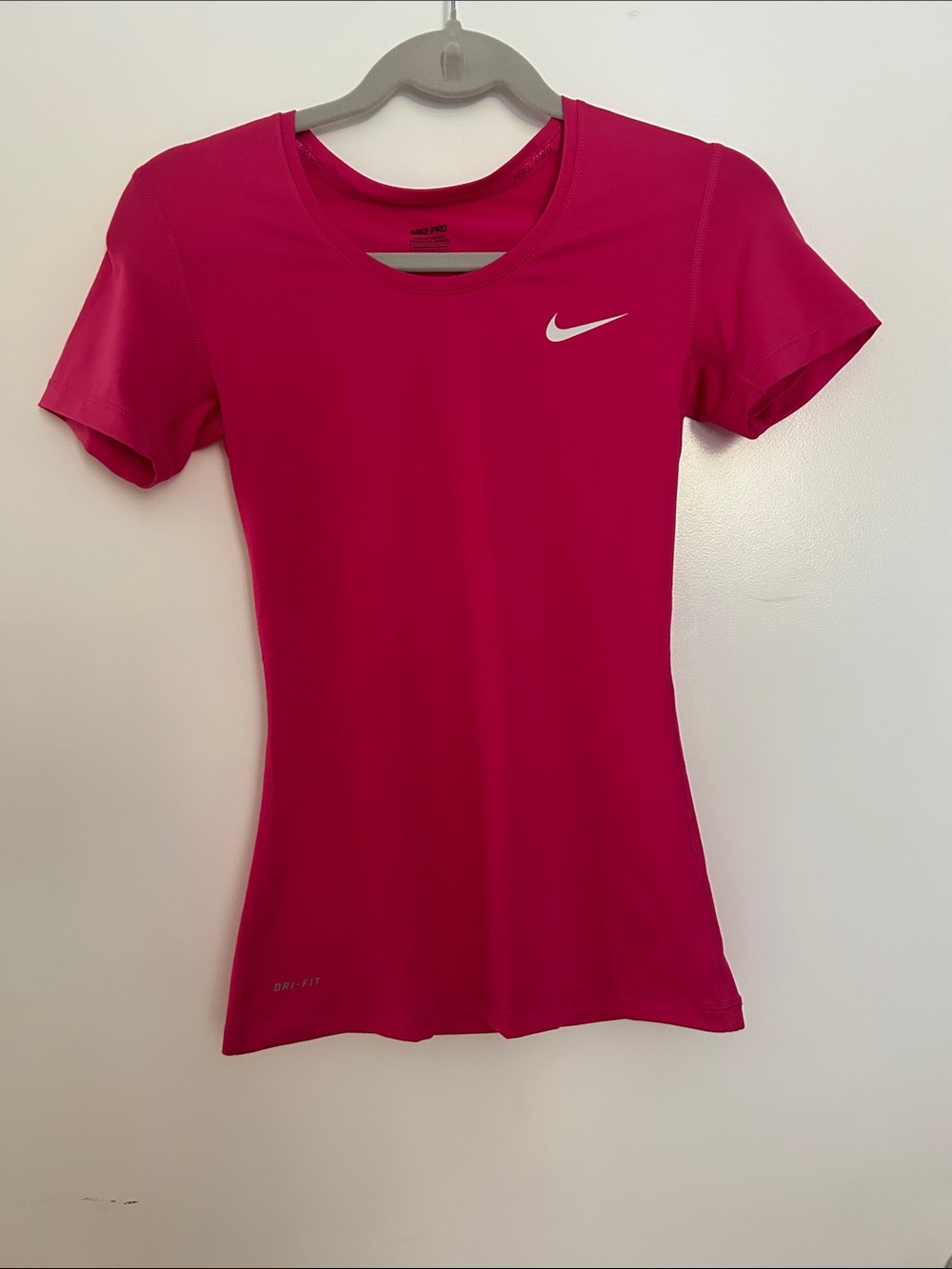Nike Women’s Short Sleeve Athletic Top - Hot Pink/ Magenta